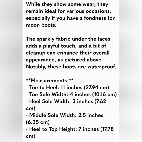 Black Sparkly Moon Boots - Trendy Winter Fashion - Picture 14 of 14